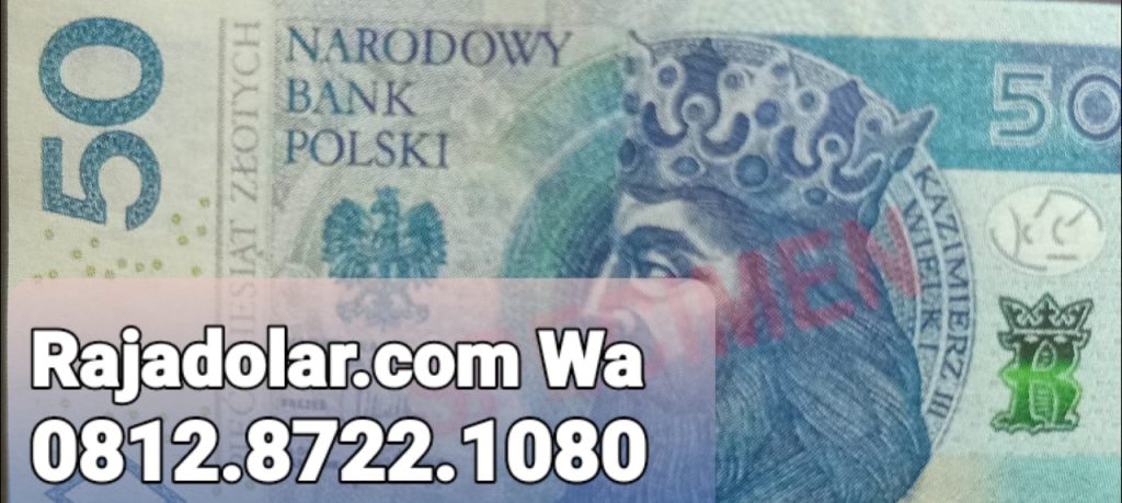 Money Changer Tempat Penukaran Uang Zloty Polandia