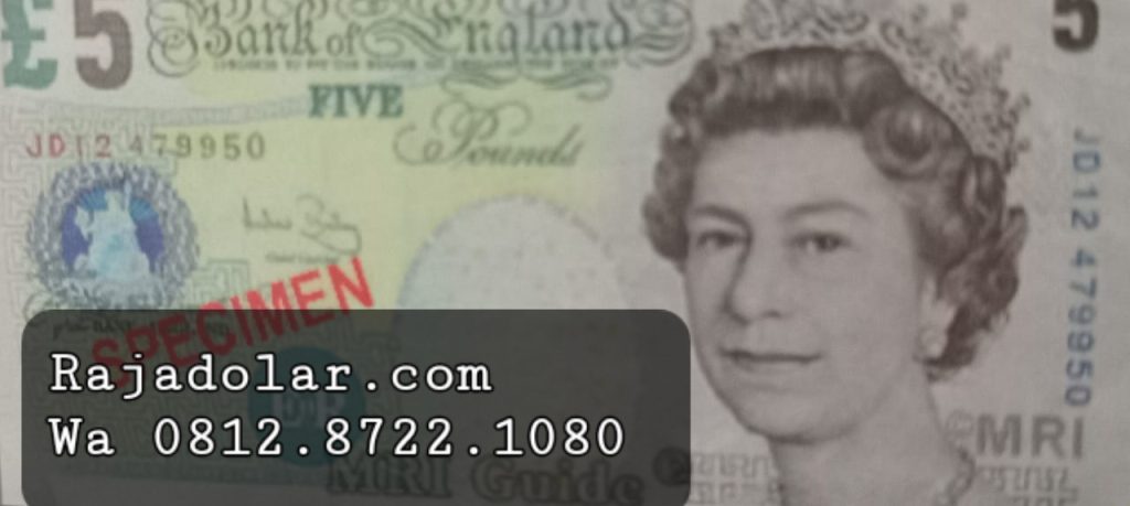 Rupiah ke poundsterling.