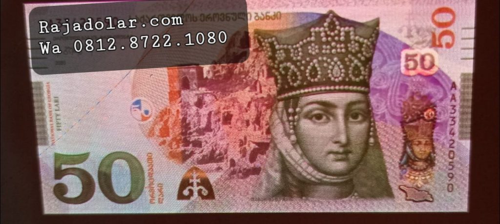 Money Changer Tempat Penukaran Uang Georgia Lari GEL